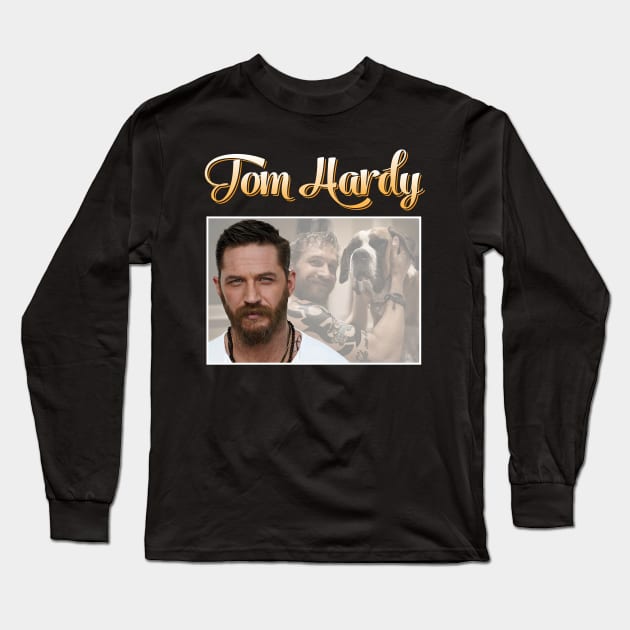 Tom Hardy A Journey Through His Filmography Long Sleeve T-Shirt by Nychos's style